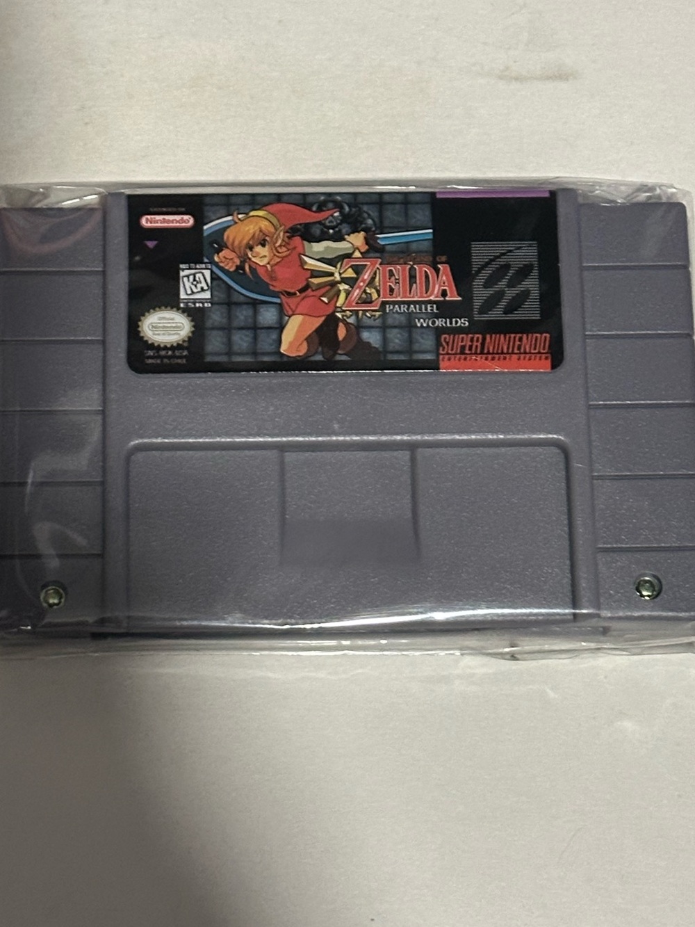 Nintendo Super Nintendo (SNES) Zelda: Parallel Worlds
